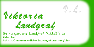 viktoria landgraf business card